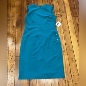 Anne Klein Teal Midi Dress (NWT)